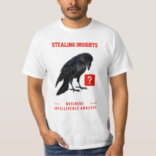 Camiseta Analista de Inteligência de Negócios da Crow