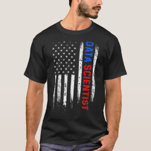 Camiseta Analista de Mineração de Dados do Cérebro do Ci