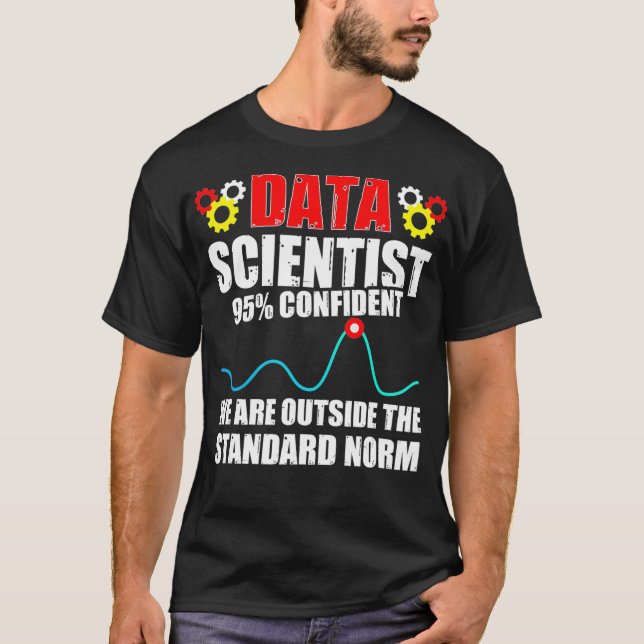 Camiseta Analista de Mineração Norm Data Science  (Frente)