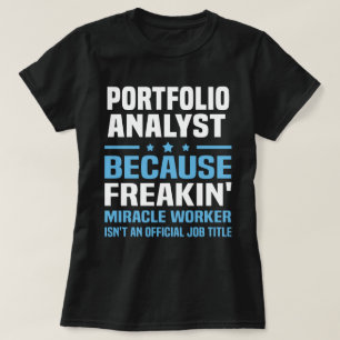 Camiseta Analista de portfólio