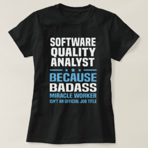 Camiseta Analista de qualidade de software