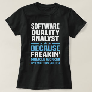 Camiseta Analista de qualidade de software