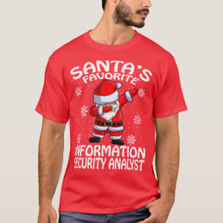 Camiseta Analista de segurança de informações favorita do S