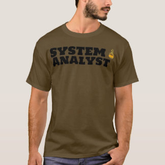 Camiseta Analista de sistema e café