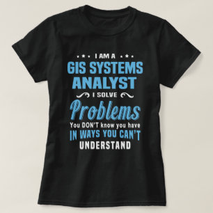 Camiseta Analista de sistemas GIS