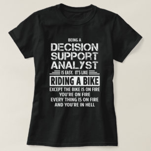 Camiseta Analista de suporte a decisões