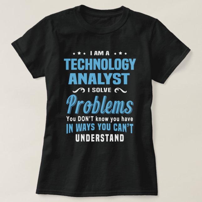 Camiseta Analista de tecnologia (Frente do Design)