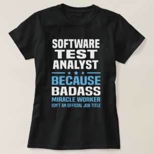 Camiseta Analista de teste de software