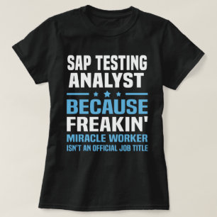Camiseta Analista de teste SAP