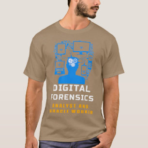 Camiseta Analista forense digital