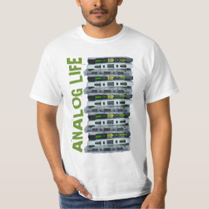 Camiseta Analog Life Cassette Music Lover