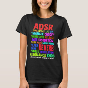 Camiseta Analog Modular Synthesizer I Músicos Eurorac