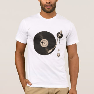 Camiseta Analog Vinyl Turntable Vibes