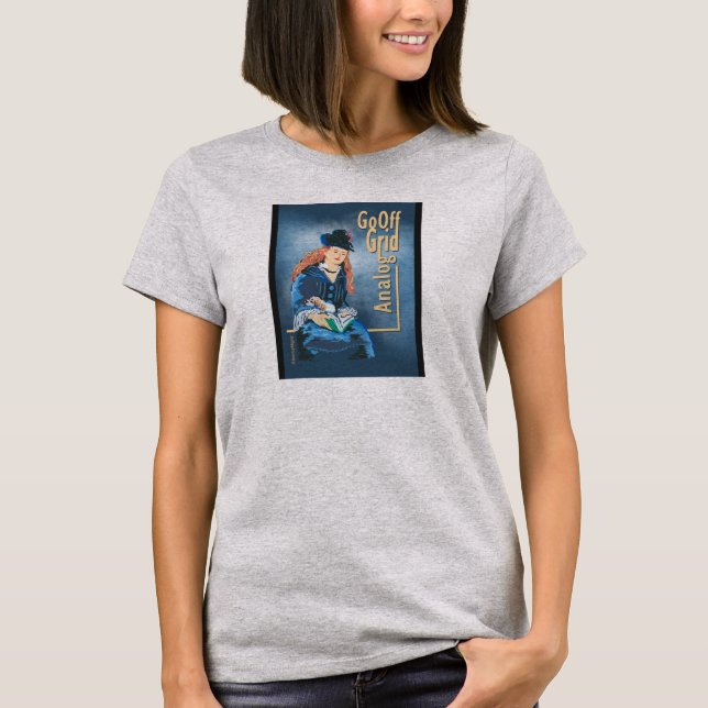 Camiseta Analógico - Sair da Série Grid #02 (Frente)