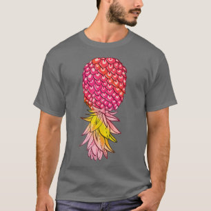 Camiseta Ananás, abacaxi, abacaxi, Fruta de Verão, em relev