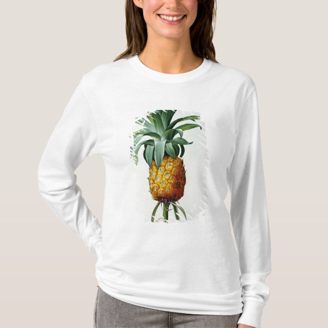 Camiseta Ananás do Bromelia, 'de Les Bromeliacees (Frente)