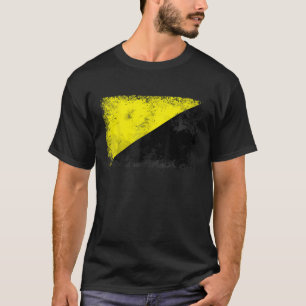 Camiseta Anarcho Capitalista Distestido Bandeira AnCap TShi