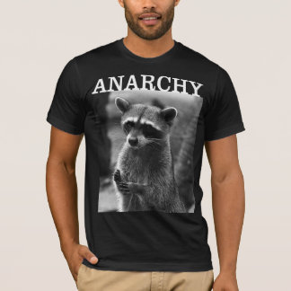 Camiseta ANARCHY Raccoon Funny