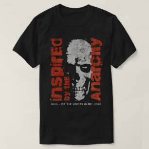 Camiseta Anarchy Skull Rebellion Tee