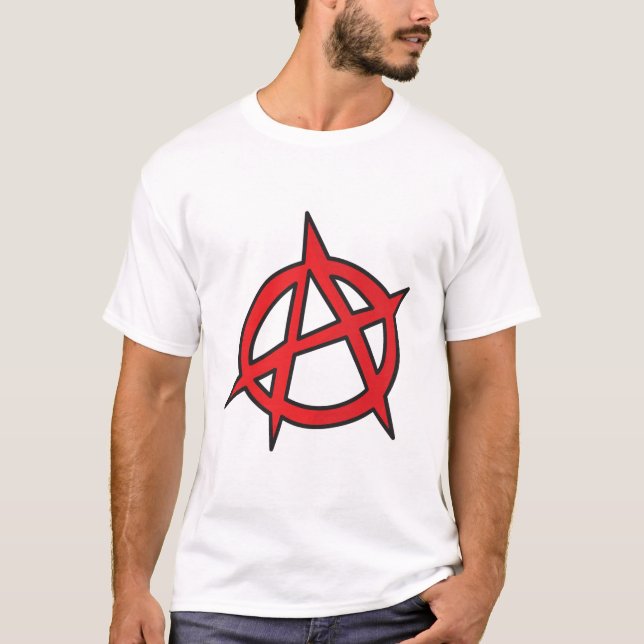 Camiseta Anarchy Symbole (Frente)