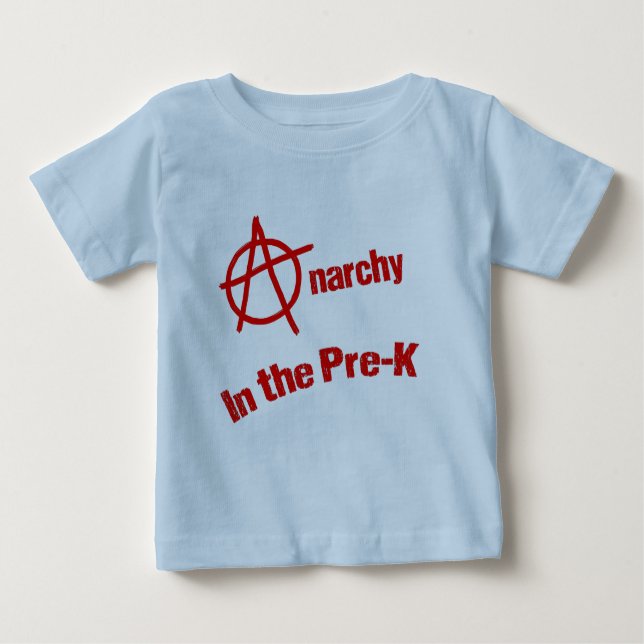 Camiseta Anarquia no Pre-K (Frente)