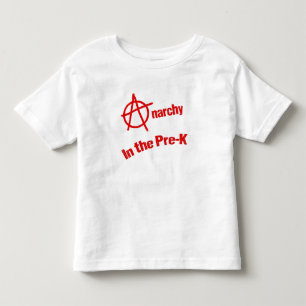 Camiseta Anarquia no Pre-K