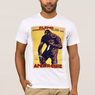 Camiseta Anarquia - Poster WI alemão