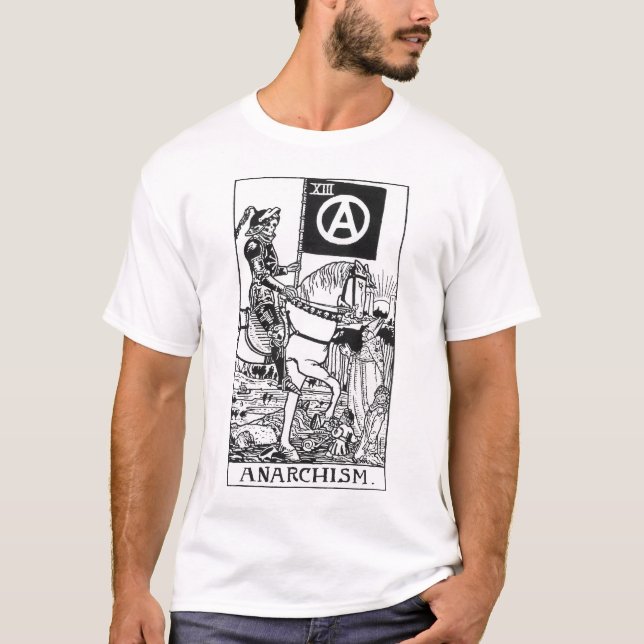 Camiseta Anarquismo gótico (Frente)