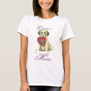 Camiseta Anatólia Shepherd Dog Heart Mãe