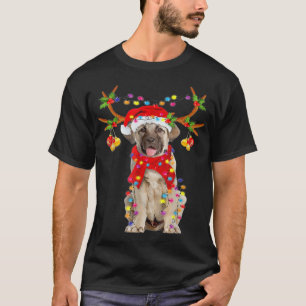 Camiseta Anatólia Shepherd Gorgeous Reindeer Christmas Lig