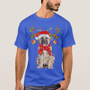 Camiseta Anatólia Shepherd Gorgeous Reindeer Christmas Lig