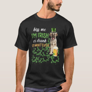Camiseta Anatólia Shepherd me beija Eu sou Irlandês ou Be