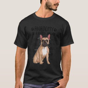 Camiseta Anatomia, Bulldog Francês