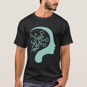 Camiseta Anatomia cerebral Anatomia Botânica Anatômica Neur