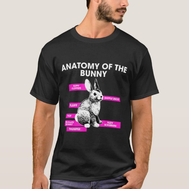 Camiseta Anatomia Coelho (Frente)