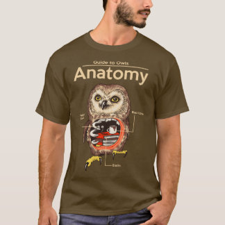 Camiseta Anatomia das corujas