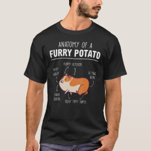 Camiseta Anatomia De Batata De Furto Para Porco-Guiné