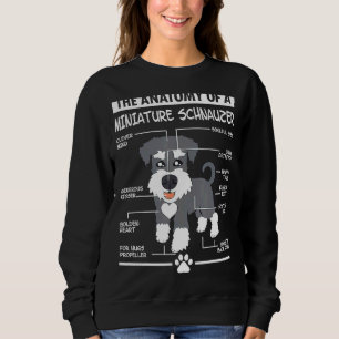 Camiseta Anatomia De Cachorro Cachorro Cachorro Miniatura M