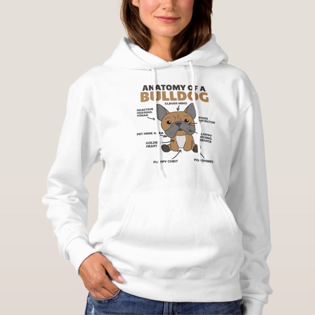 Camiseta Anatomia De Cachorro Engraçado Cachorro (Frente)