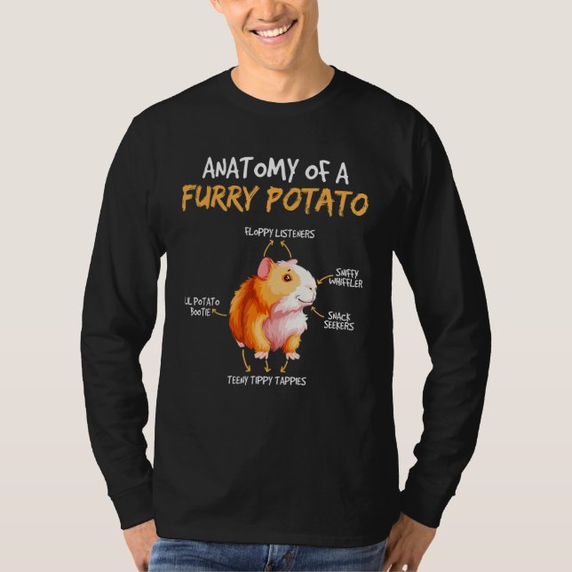 Camiseta Anatomia De Porco De Batata-Batata (Frente)