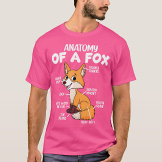 Camiseta Anatomia De Raposa