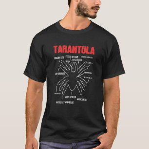 Camiseta Anatomia de Tarântula Pet
