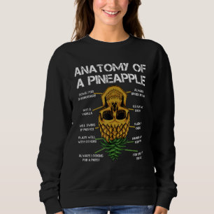 Camiseta Anatomia De Um Ananás De Ananás De Ananás