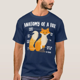 Camiseta Anatomia De Um Animal Engraçado De Carnívoro Doce
