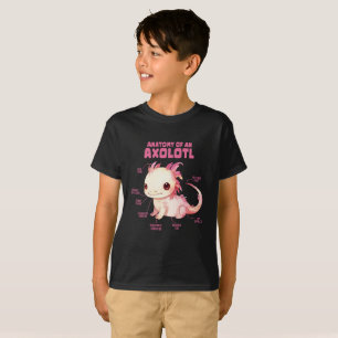 Camiseta Anatomia de um Axolotl