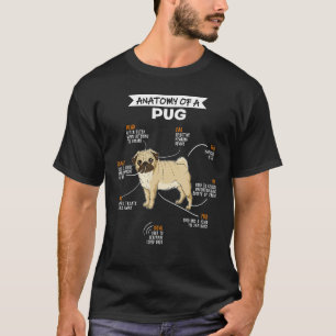 Camiseta Anatomia De Um Cachorro Engraçado Doga Dom De Sobr