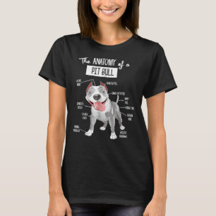Camiseta Anatomia De Um Cachorro Pitbuloso