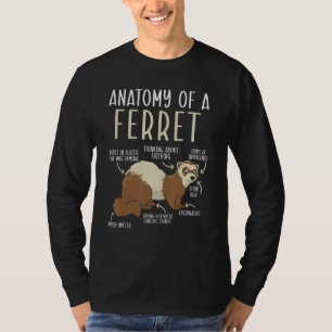 Camiseta Anatomia De Um Ferreto Ao Longo Da Vida Selvagem F