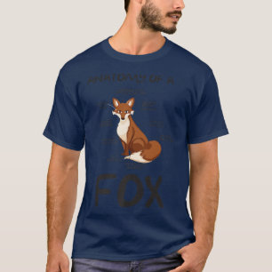 Camiseta Anatomia De Um Fo Lover, Bonito Carnívoro Engraçad