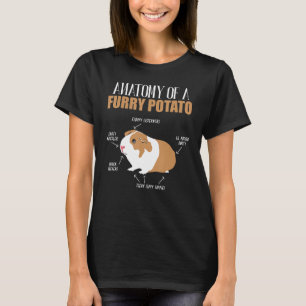 Camiseta Anatomia De Um Grafi De Pata De Batata-De-Pelúcia-